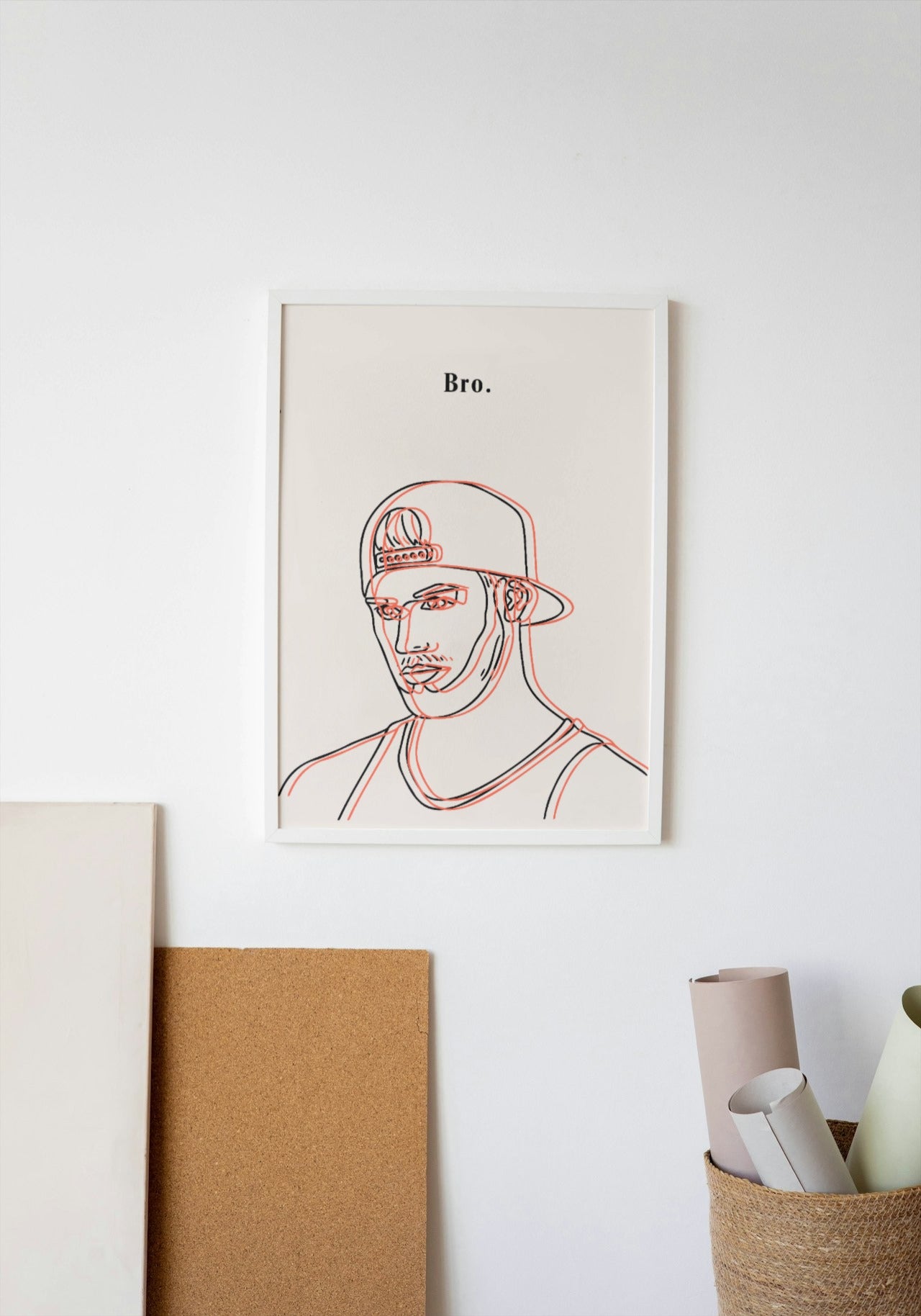 'Bro' print