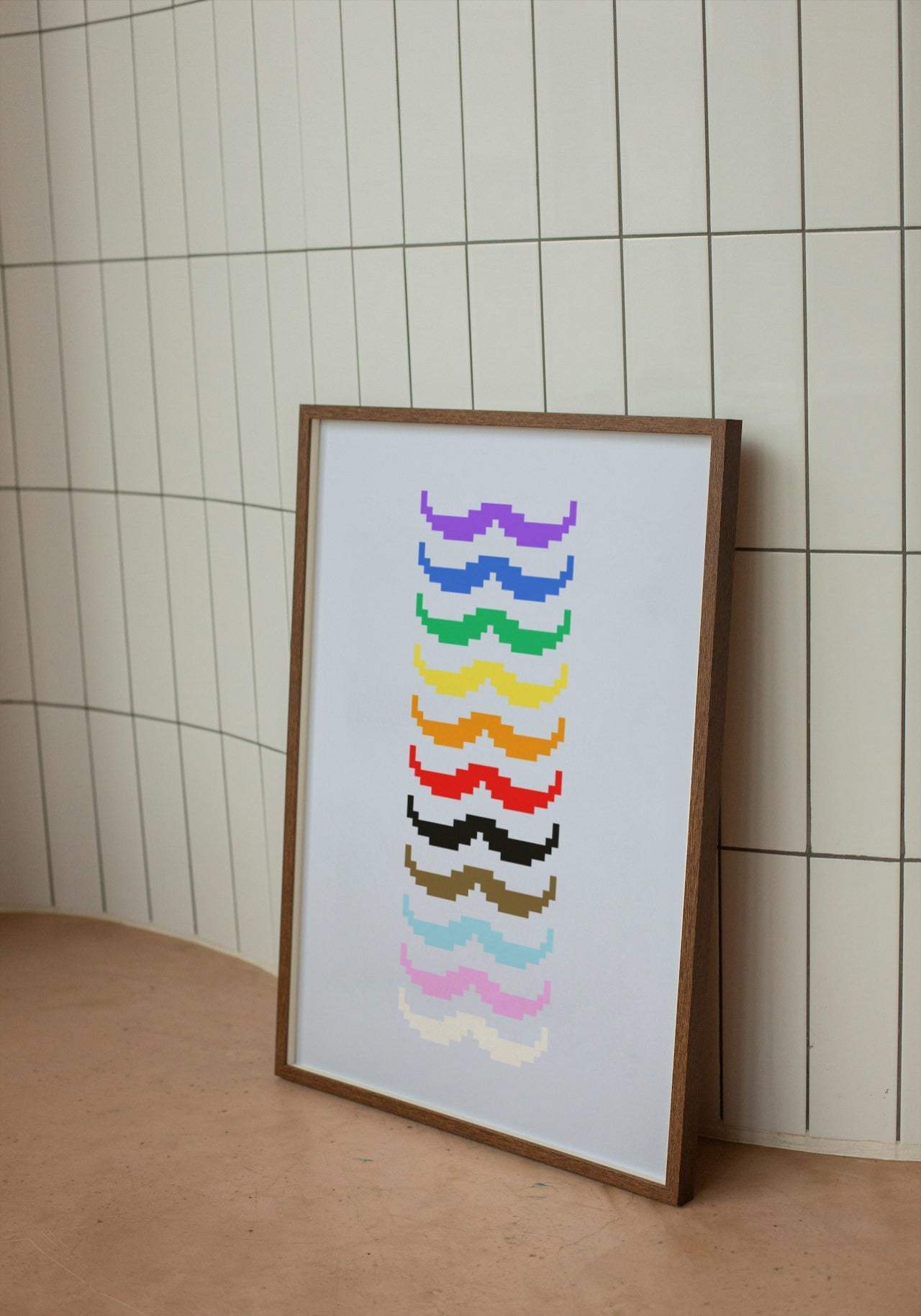 'Tache Rainbow' print