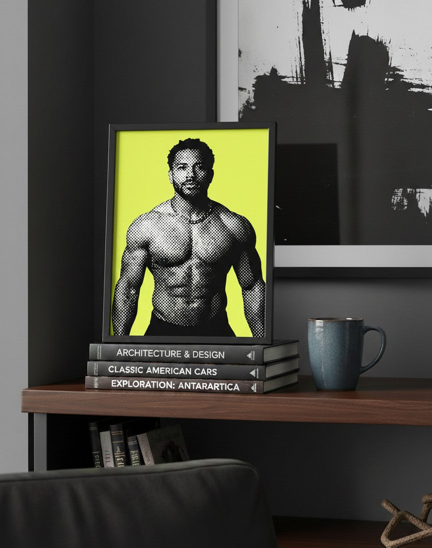 Colour Boys 'Jase' print