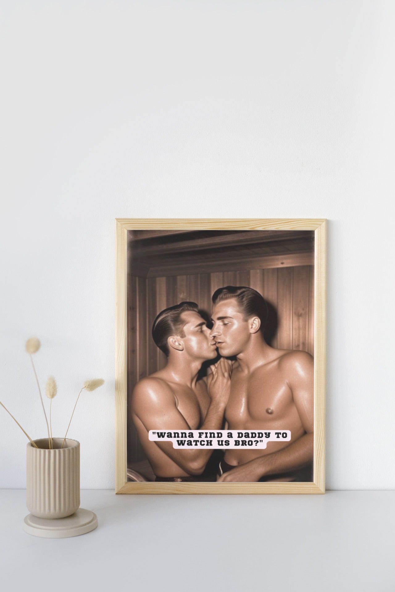 Bros of the 50s Sauna: 'Daddy' print