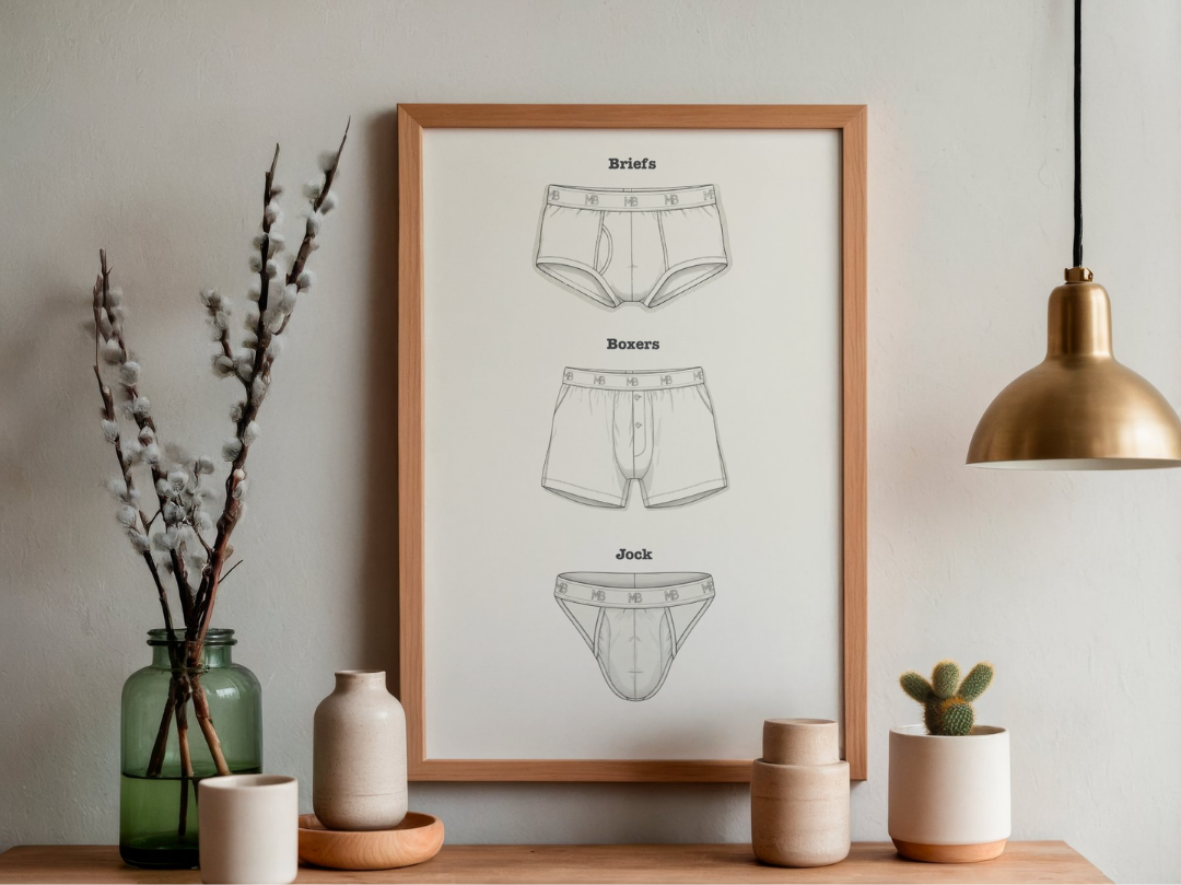 'Undies' print