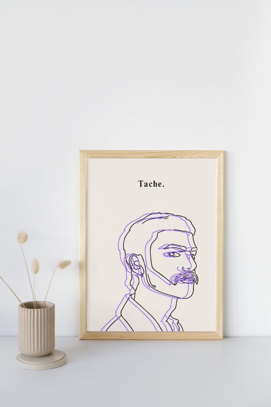 'Tache' print