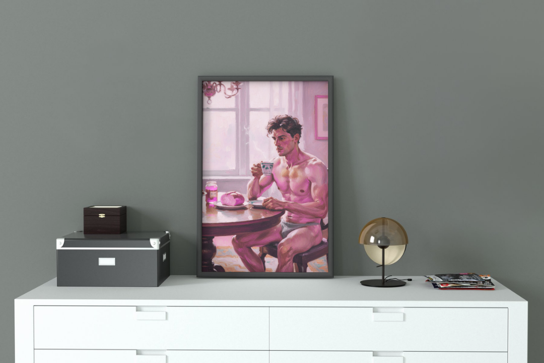 'Spill the tea' print