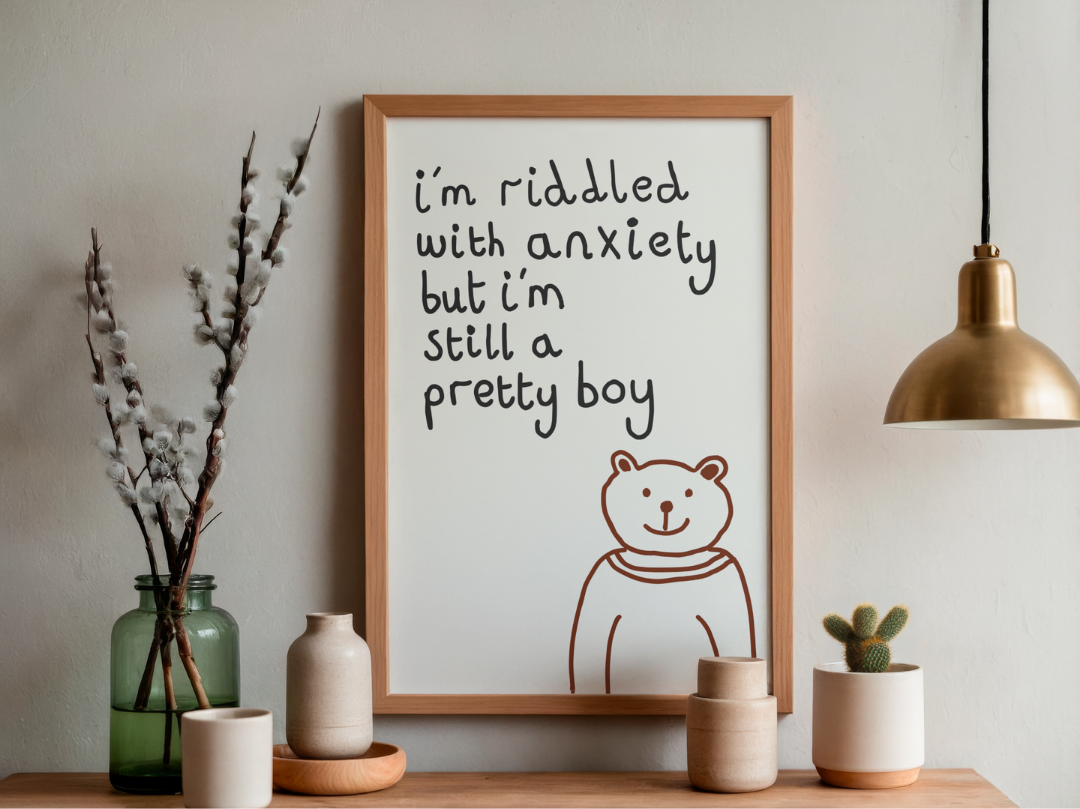 'Pretty Boy' print