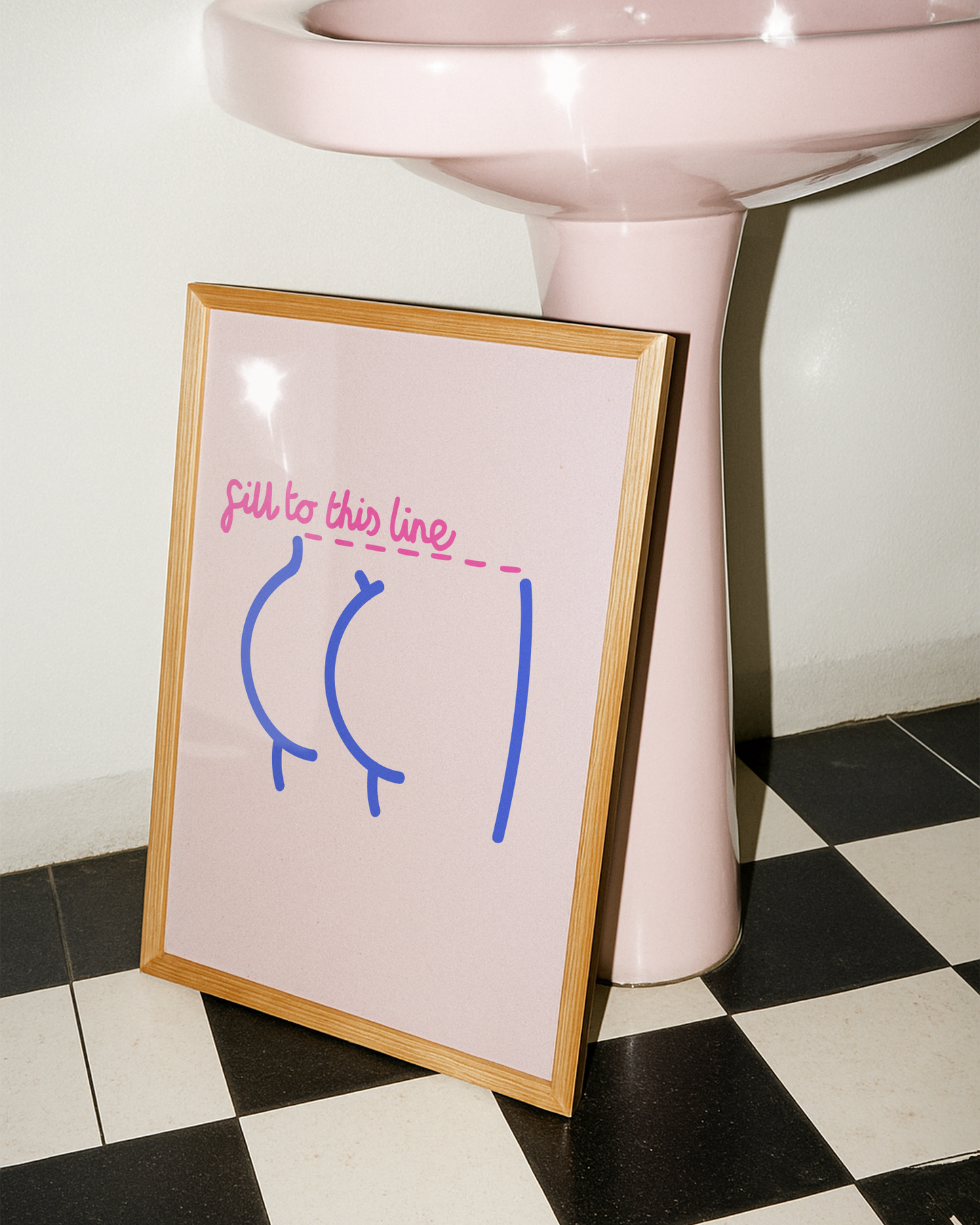 'Fill To This Line' print