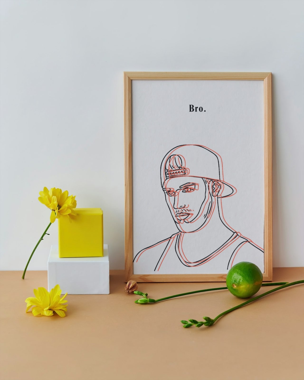 'Bro' print