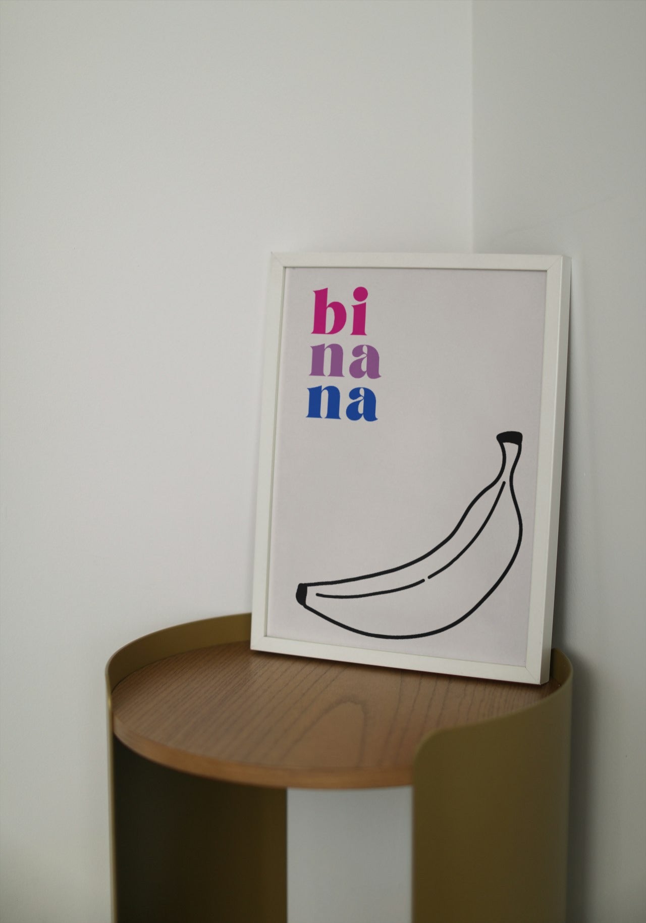 'Bi-na-na' print