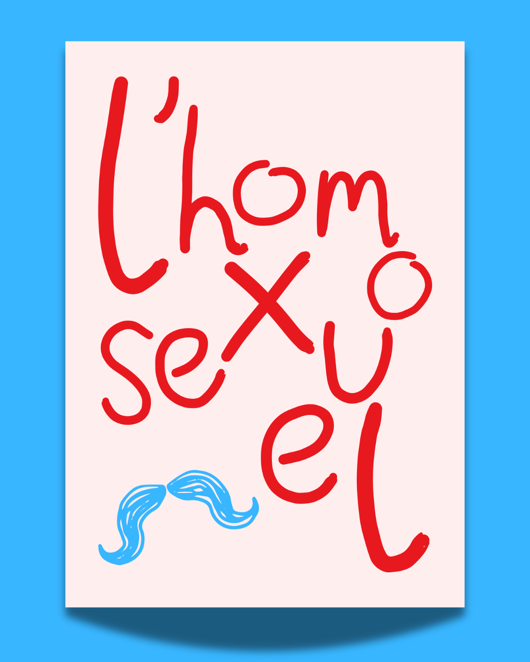 'L'homosexuel' print