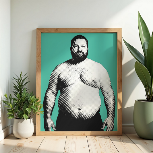 Colour Boys 'Russ' print