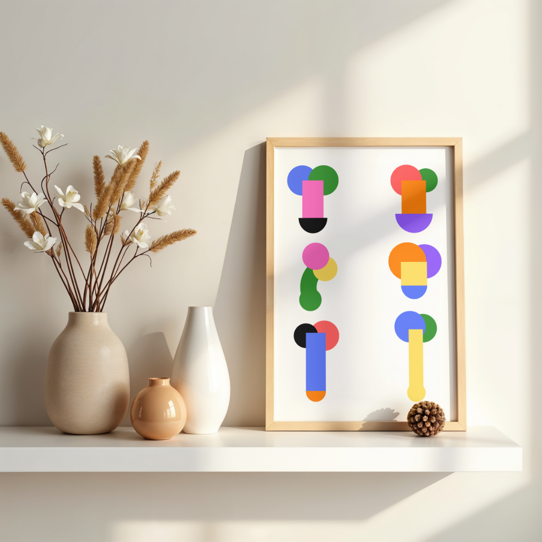 'Willies' (colours) print