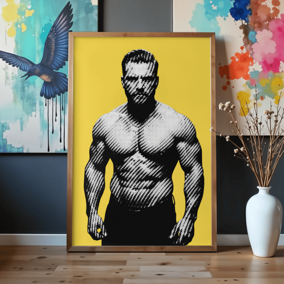 Colour Boys 'Ste' print