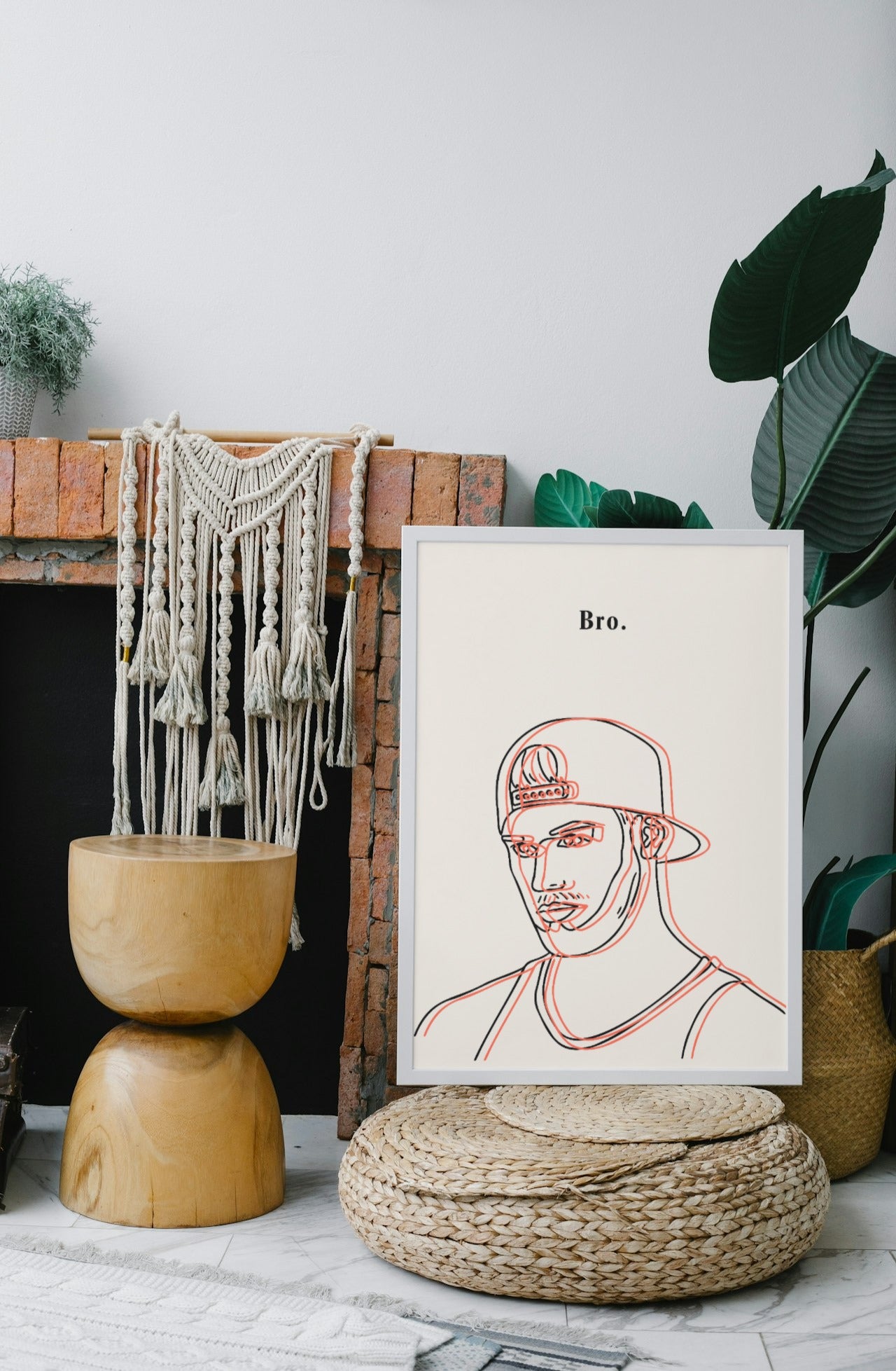 'Bro' print