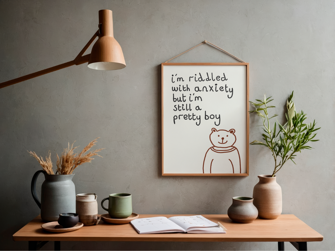 'Pretty Boy' print