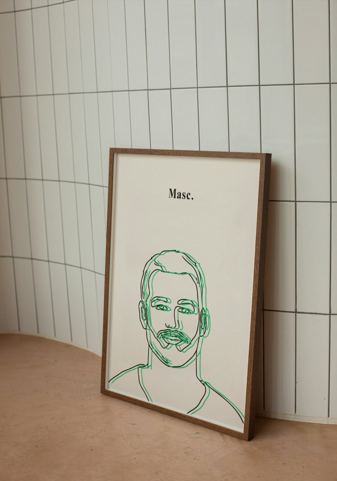 'Masc' print