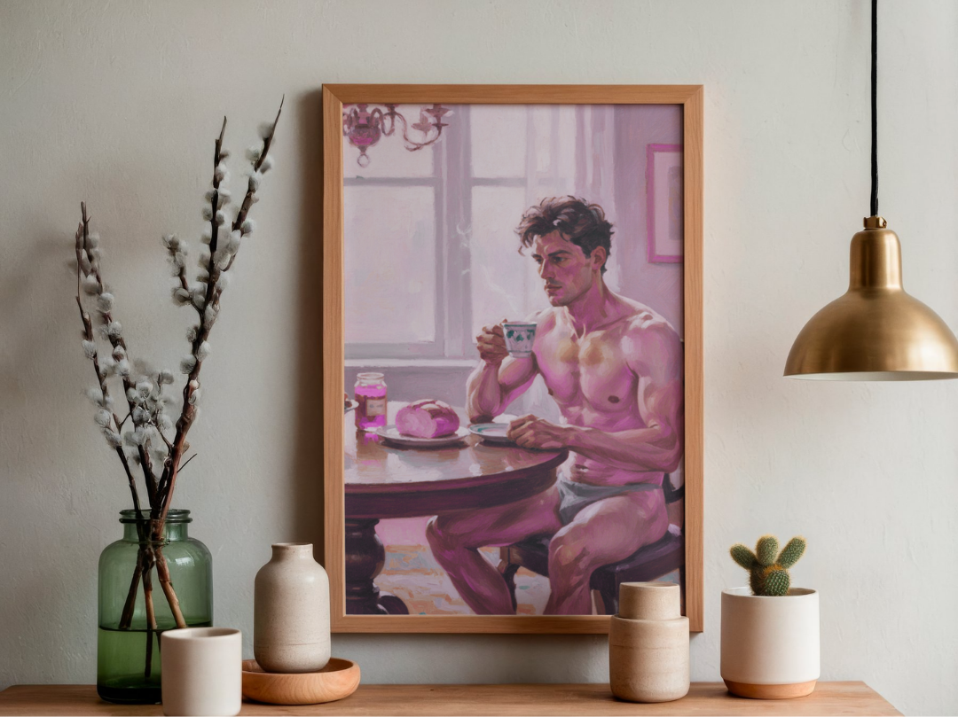 'Spill the tea' print