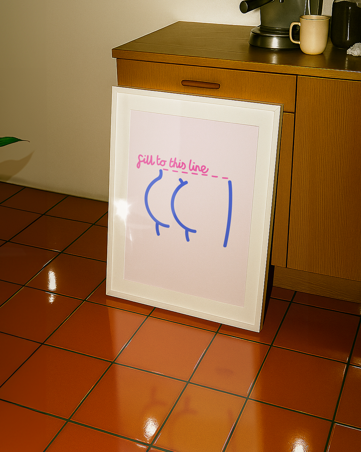 'Fill To This Line' print