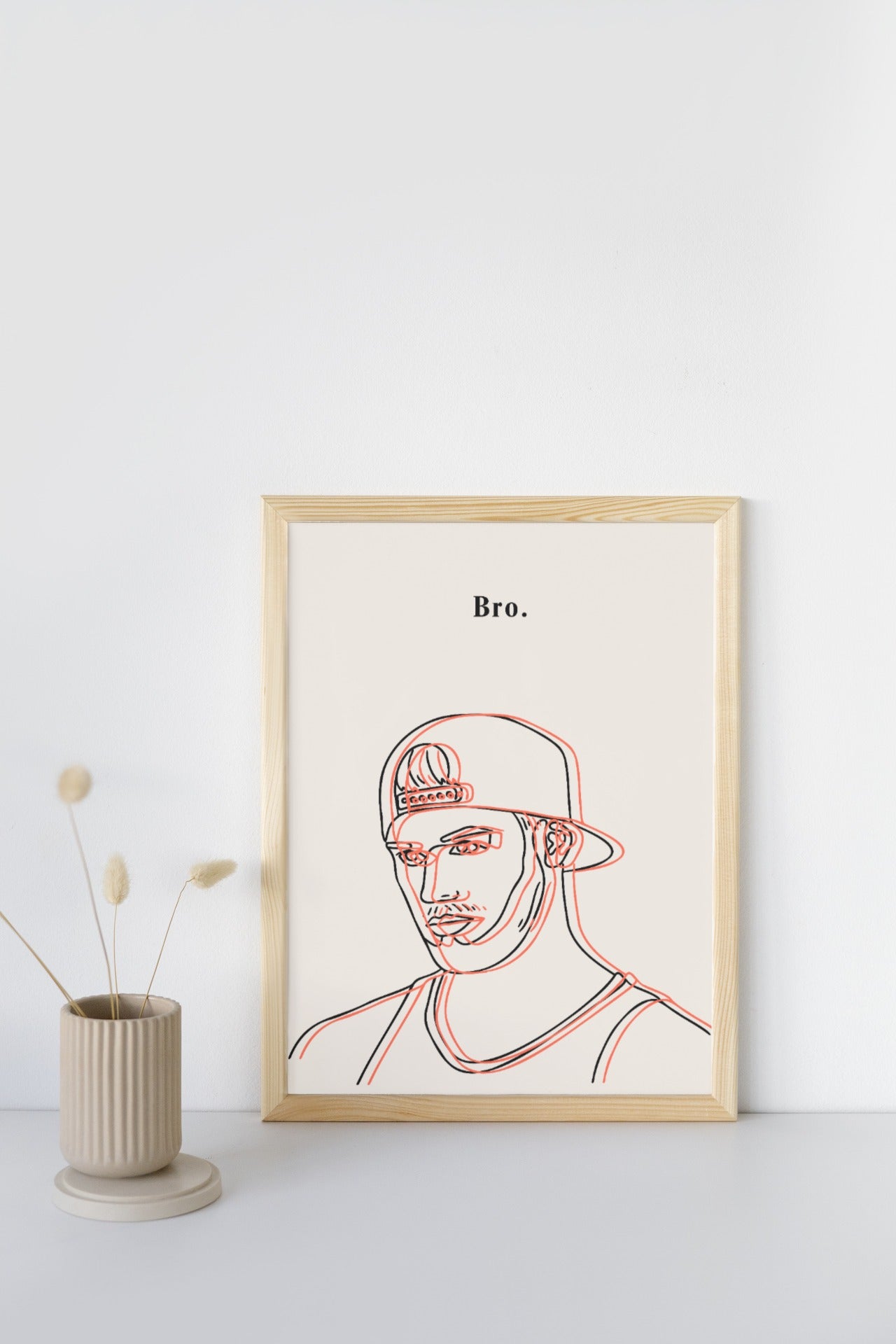 'Bro' print