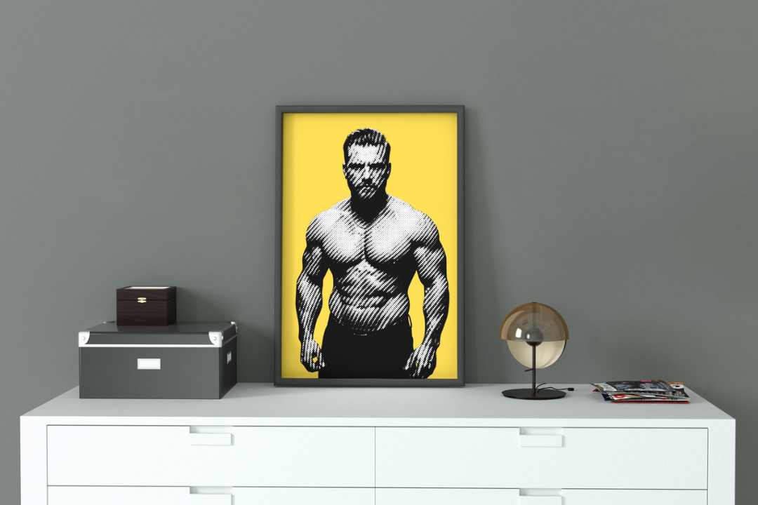 Colour Boys 'Ste' print