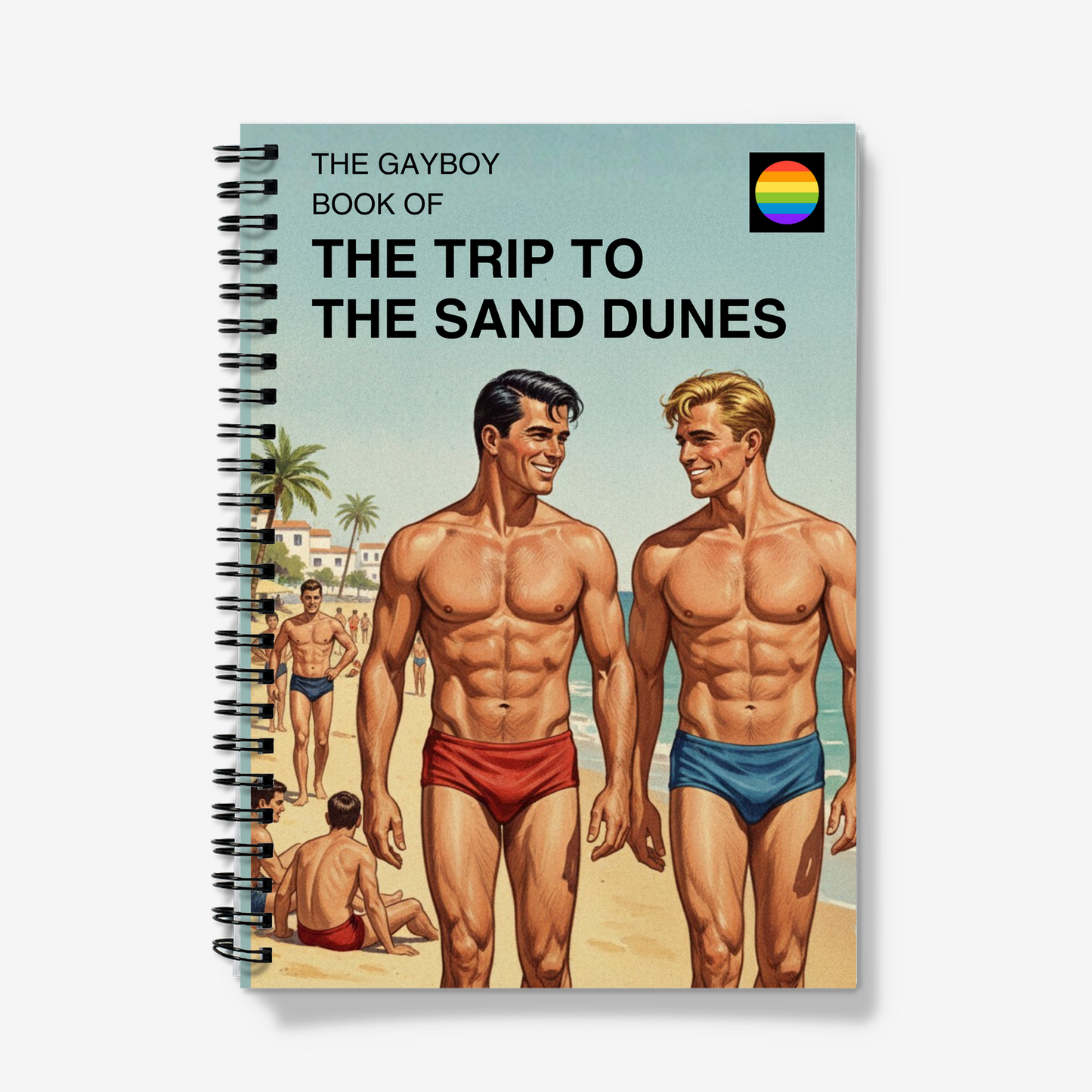 'The Trip to the Sand Dunes' A5 Notebook