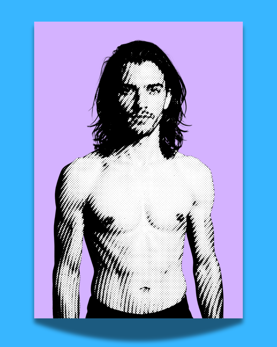Colour Boys 'Jesse' print
