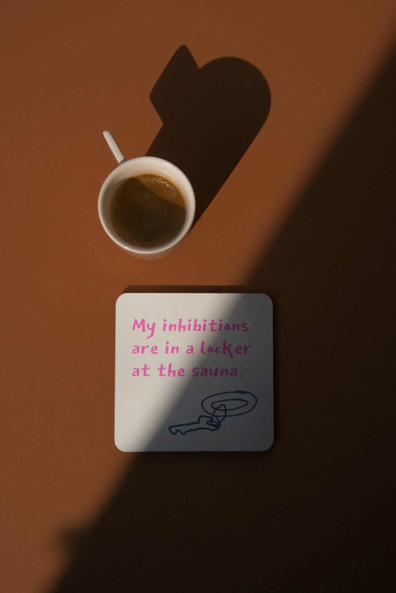 'At the Sauna' coaster